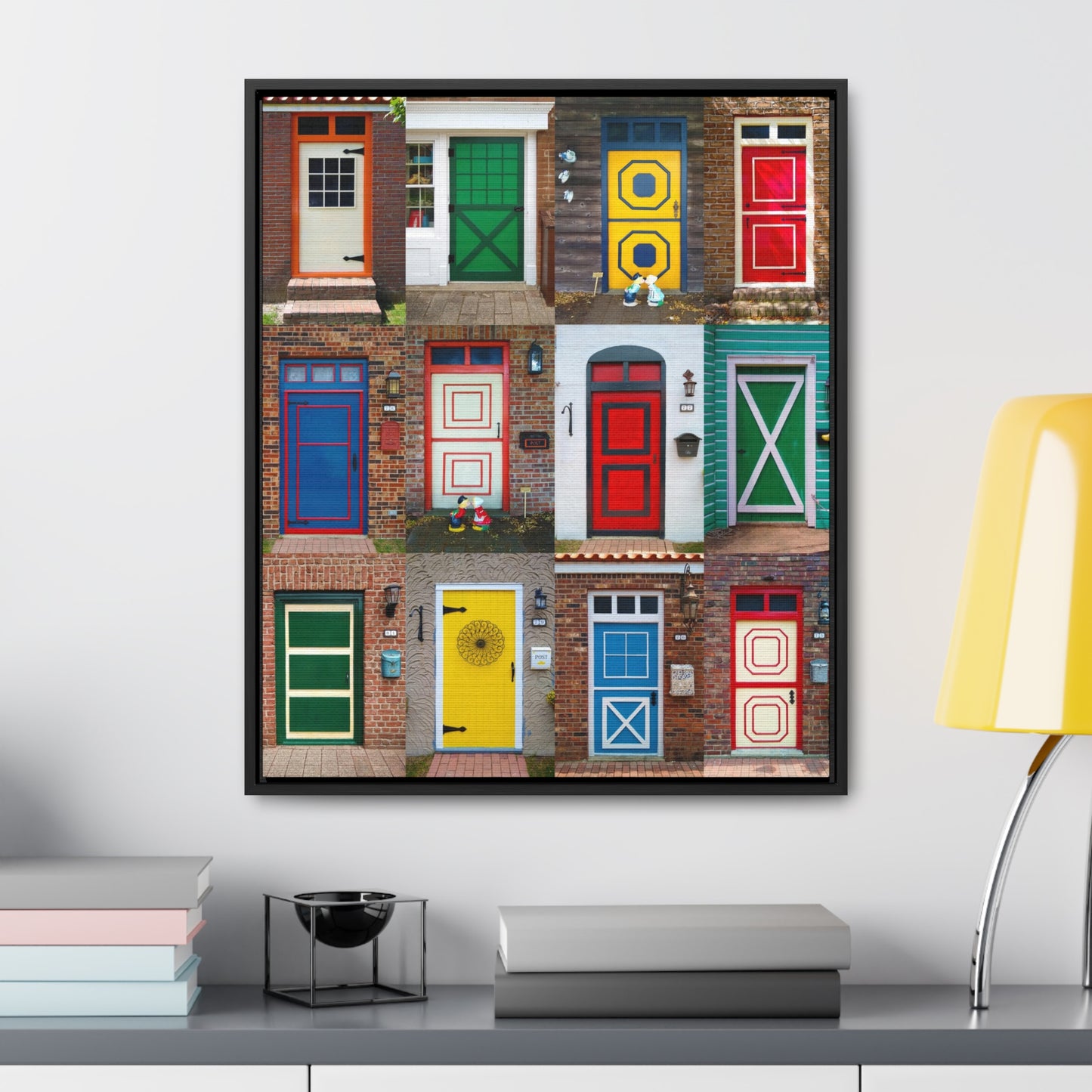 Dutch Doors Composite | Framed Canvas