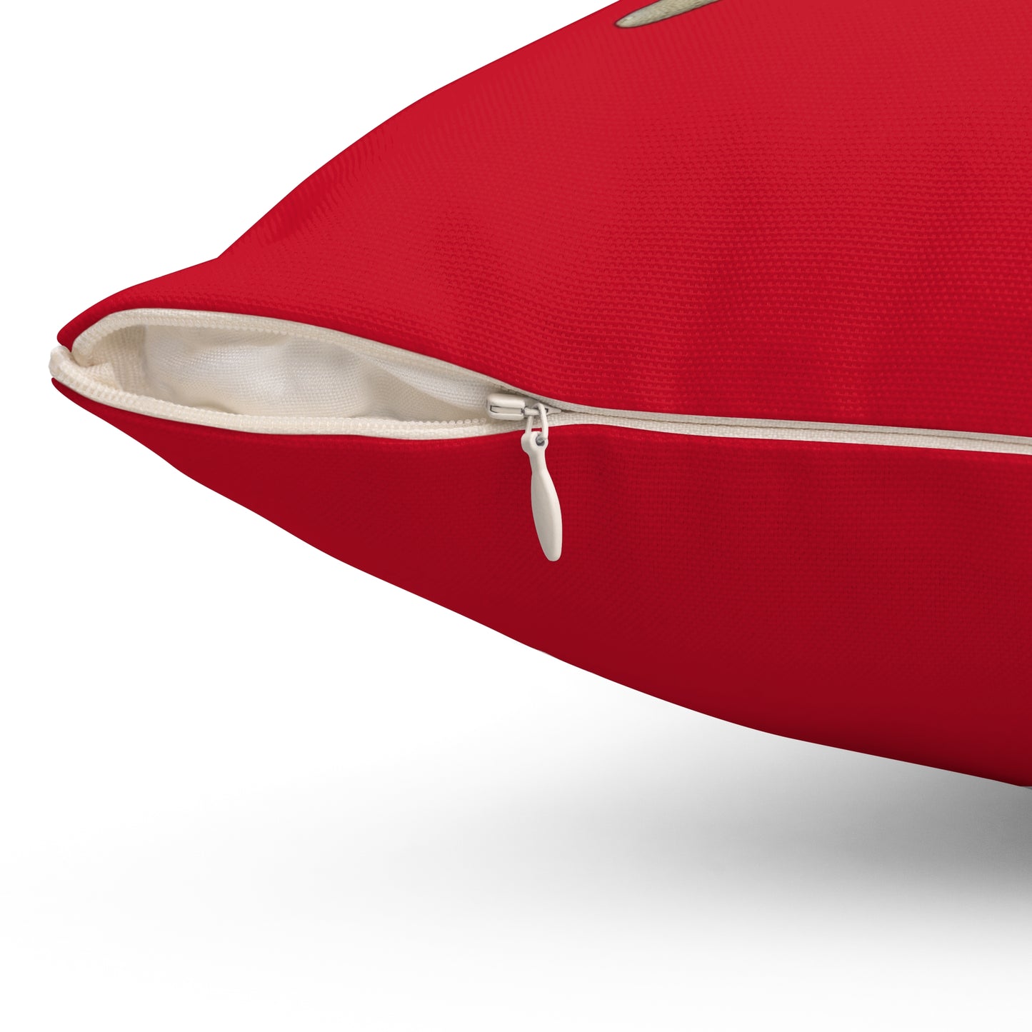 Finger Starfish Shell | Throw Pillow | Red