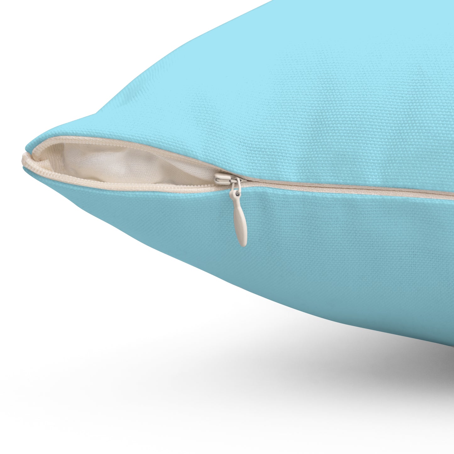 Dragonfly Logo | Throw Pillow | Sky Blue