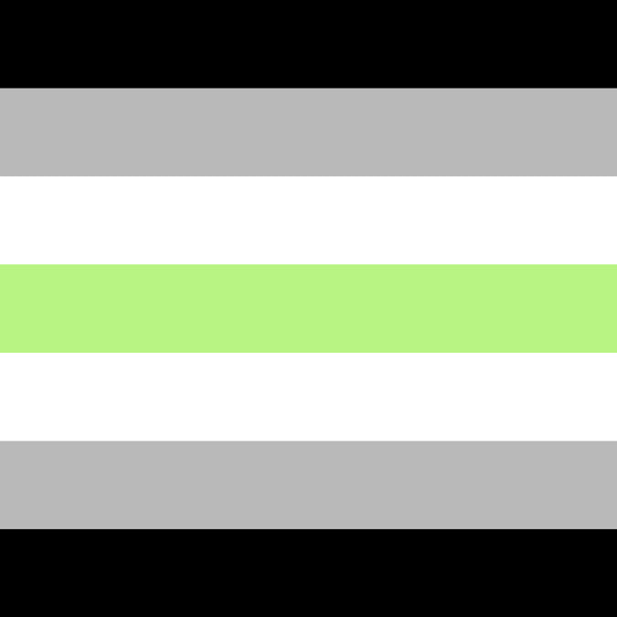 Agender Pride Flag | Pinback Button | 1in