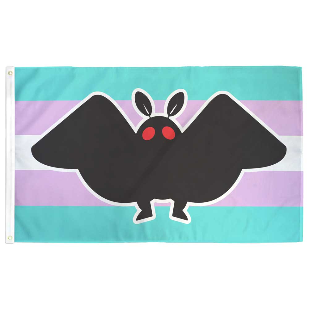 Mothman Transgender Pride Flag