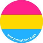 Pansexual Pride Flag | Pinback Button | 1in