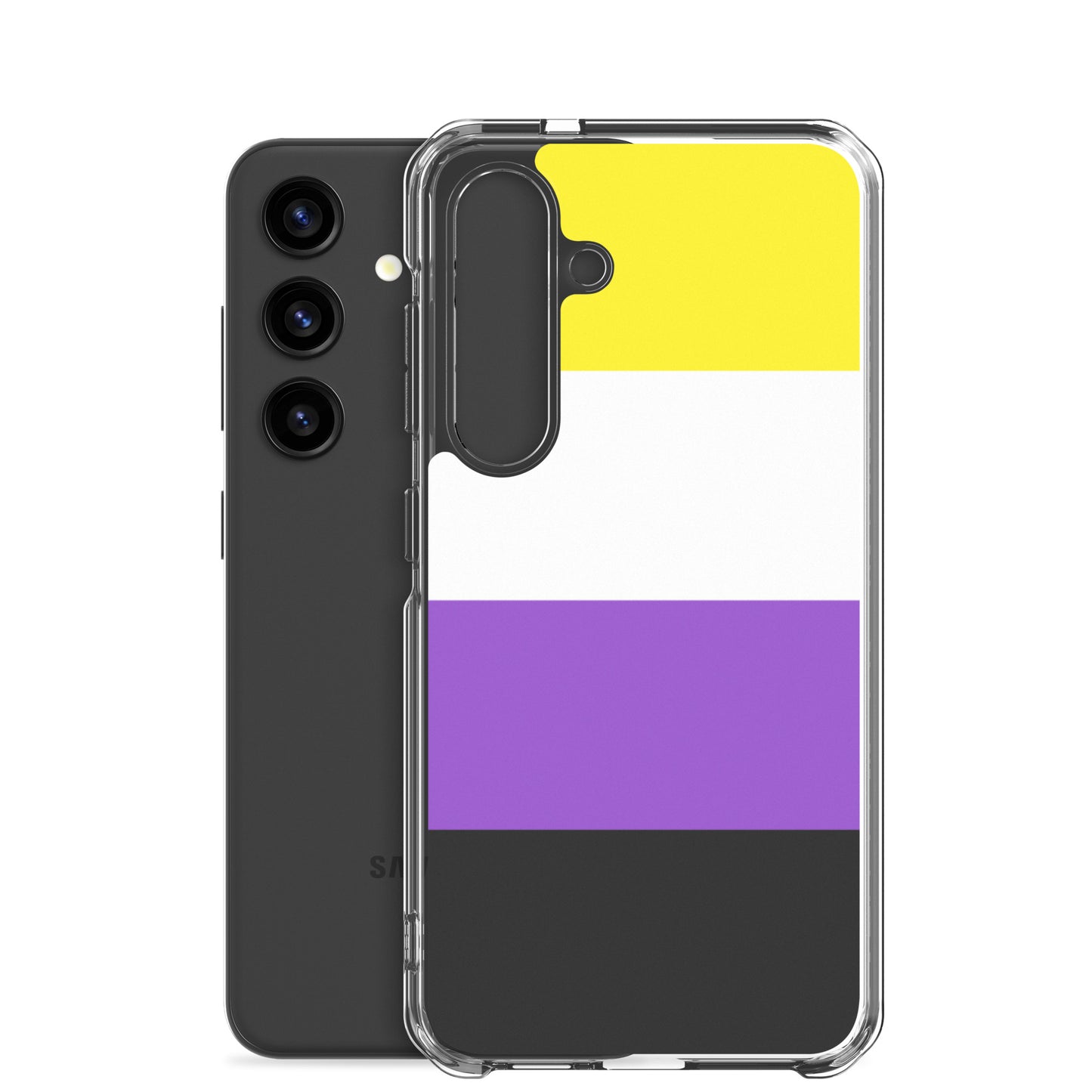 Nonbinary Pride Flag | Samsung Case | Yellow White Purple Black