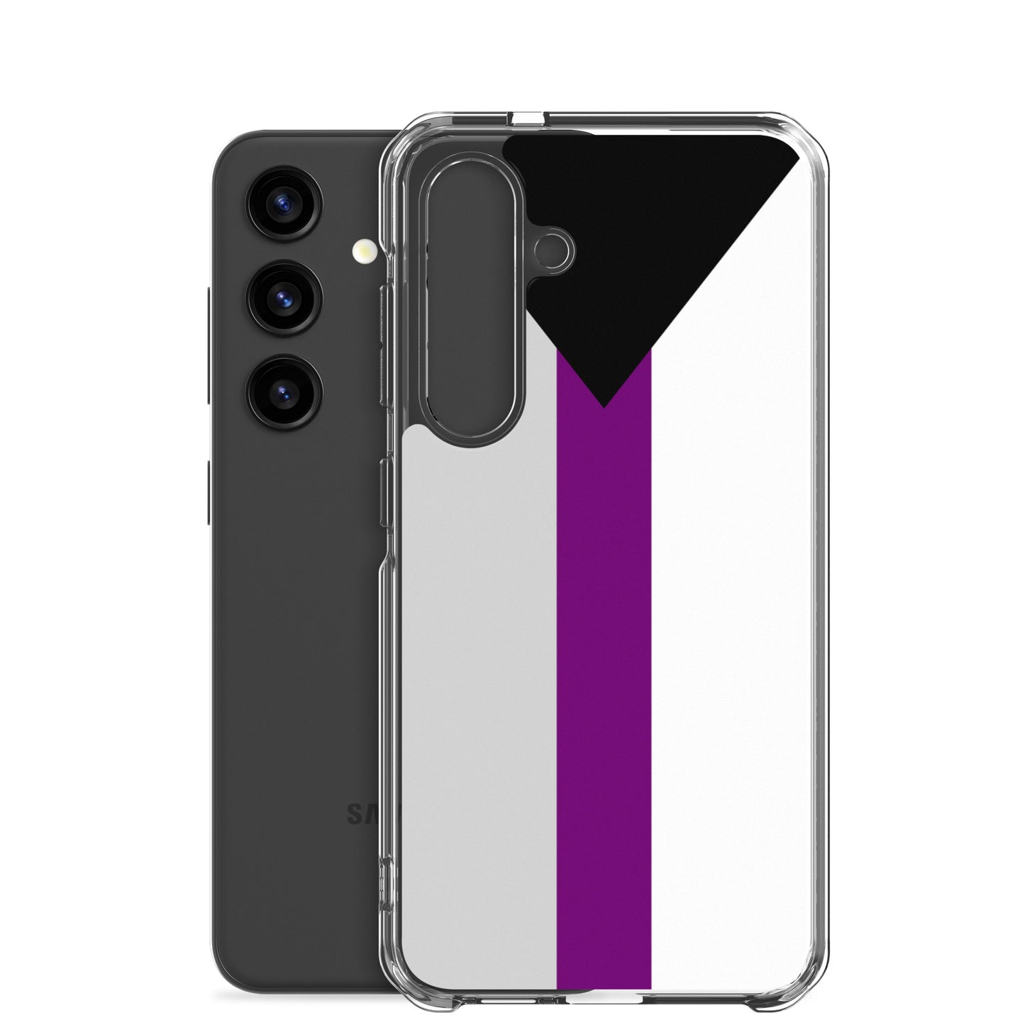 Demisexual Pride Flag | Samsung Case | Black Grey White Purple