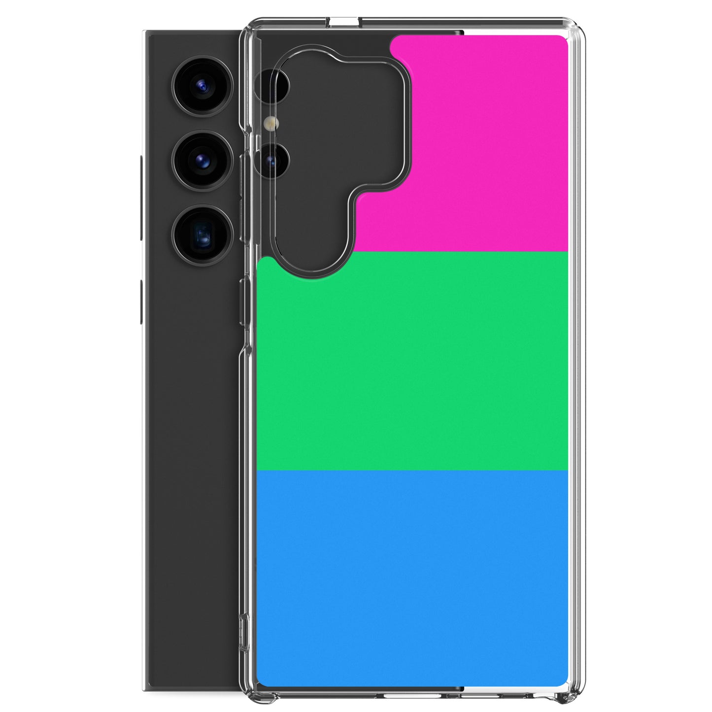 Polysexual Pride Flag | Samsung Case | Pink Green Blue