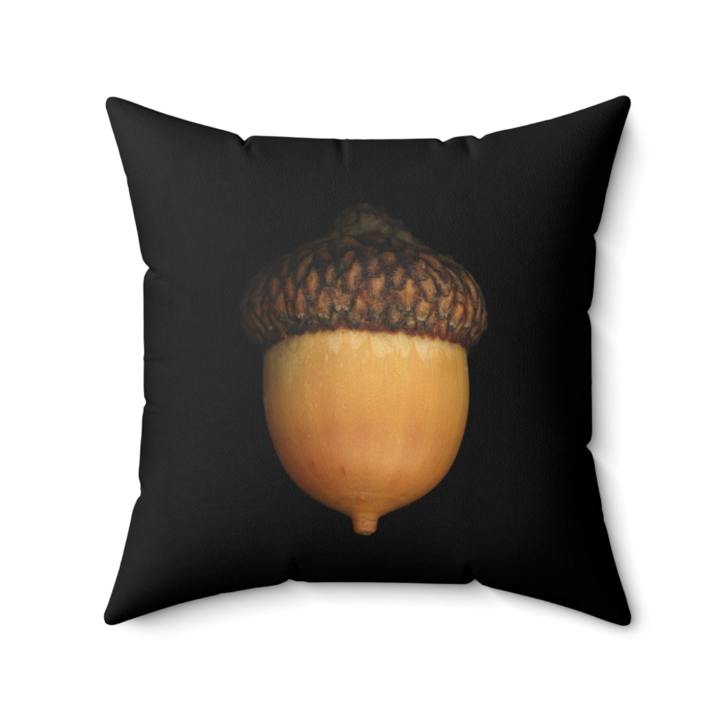 Throw Pillow | Acorn by Matteo | Black | 20x20 Dark Cottagecore Goblincore Gothic