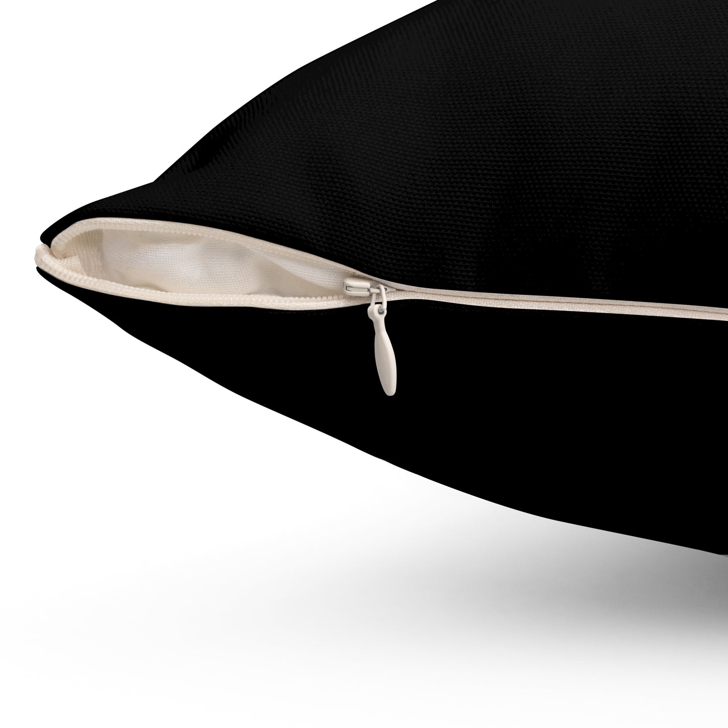 Acorn | Throw Pillow | Black