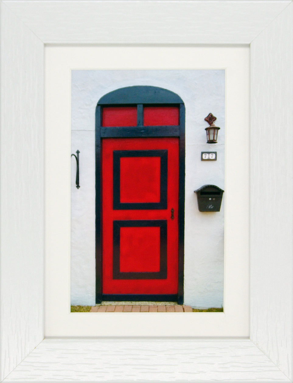 Dutch Doors series, #77 Red Black by Matteo