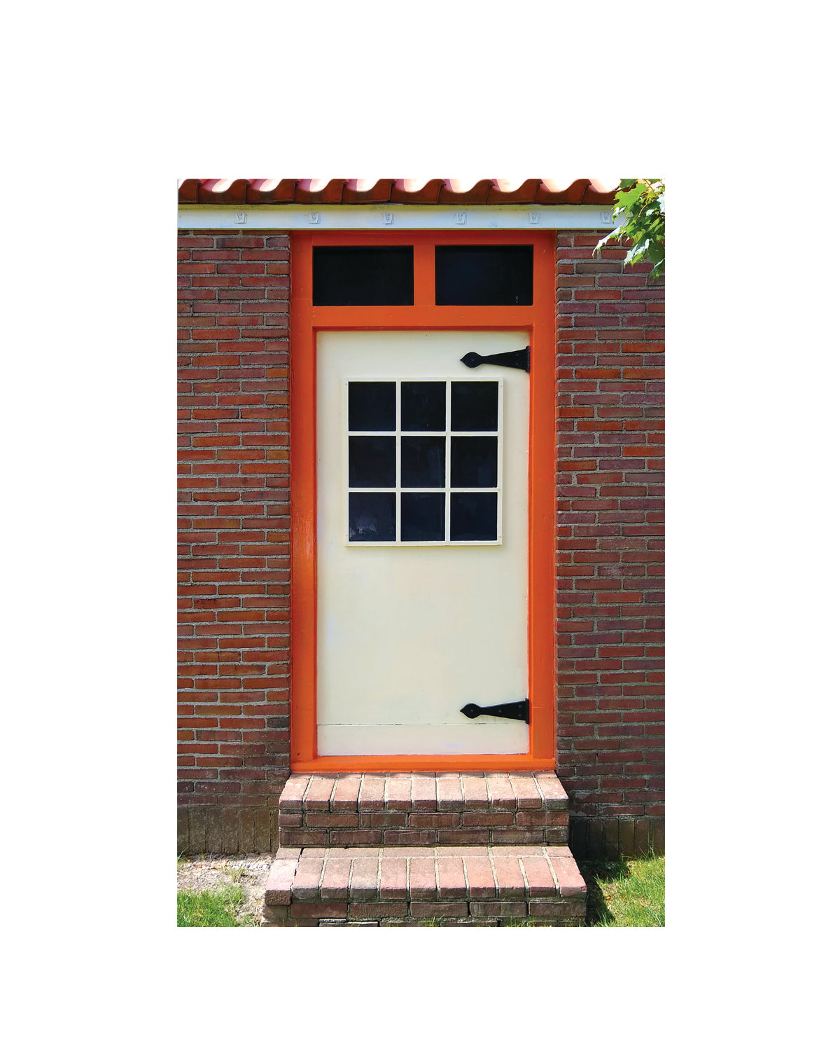 Dutch Doors series, Cream Orange by Matteo