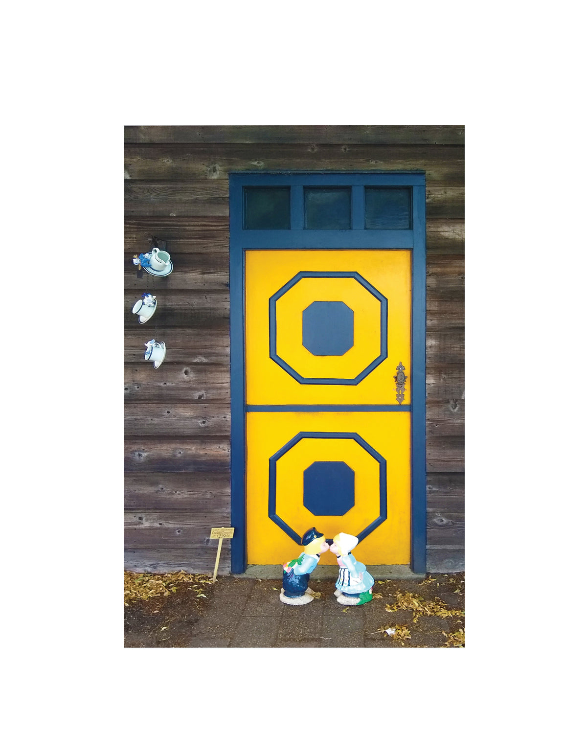 Dutch Doors series, Yellow Blue by Matteo