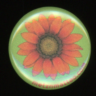 Gazania Flower | Magnet | 1in
