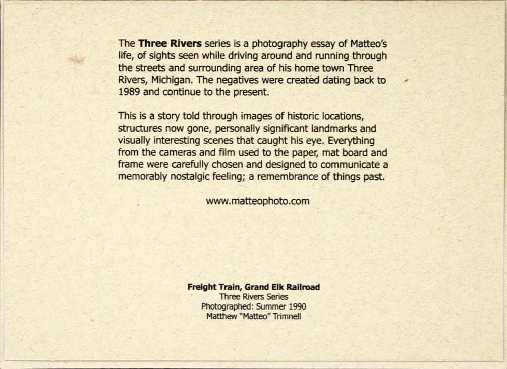 Three Rivers series, Freight Train, Grand Elk Railroad by Matteo