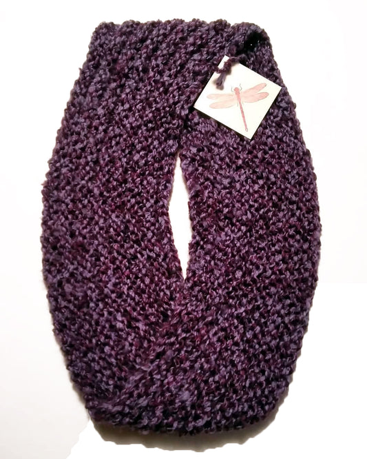 Purple Scarf Amethyst Dream Step Four Image.