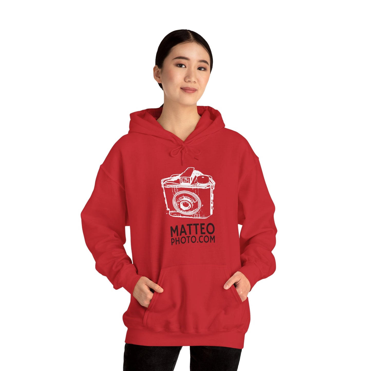 Matteo Photography Baby Brownie Logo | Unisex Heavy Blend™ Hooded Sweatshirt