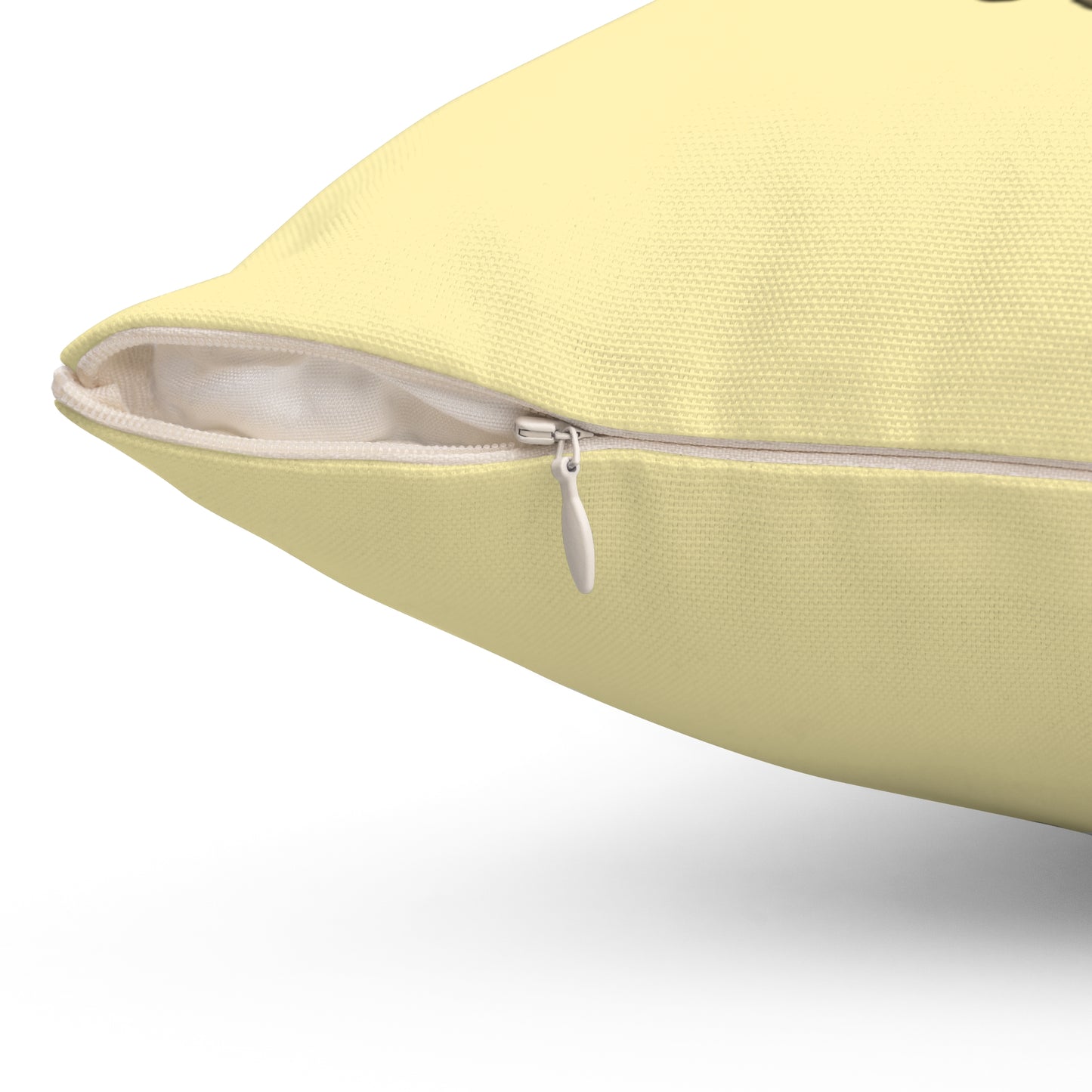 Keyhole Limpet Shell White | Throw Pillow | Sunshine