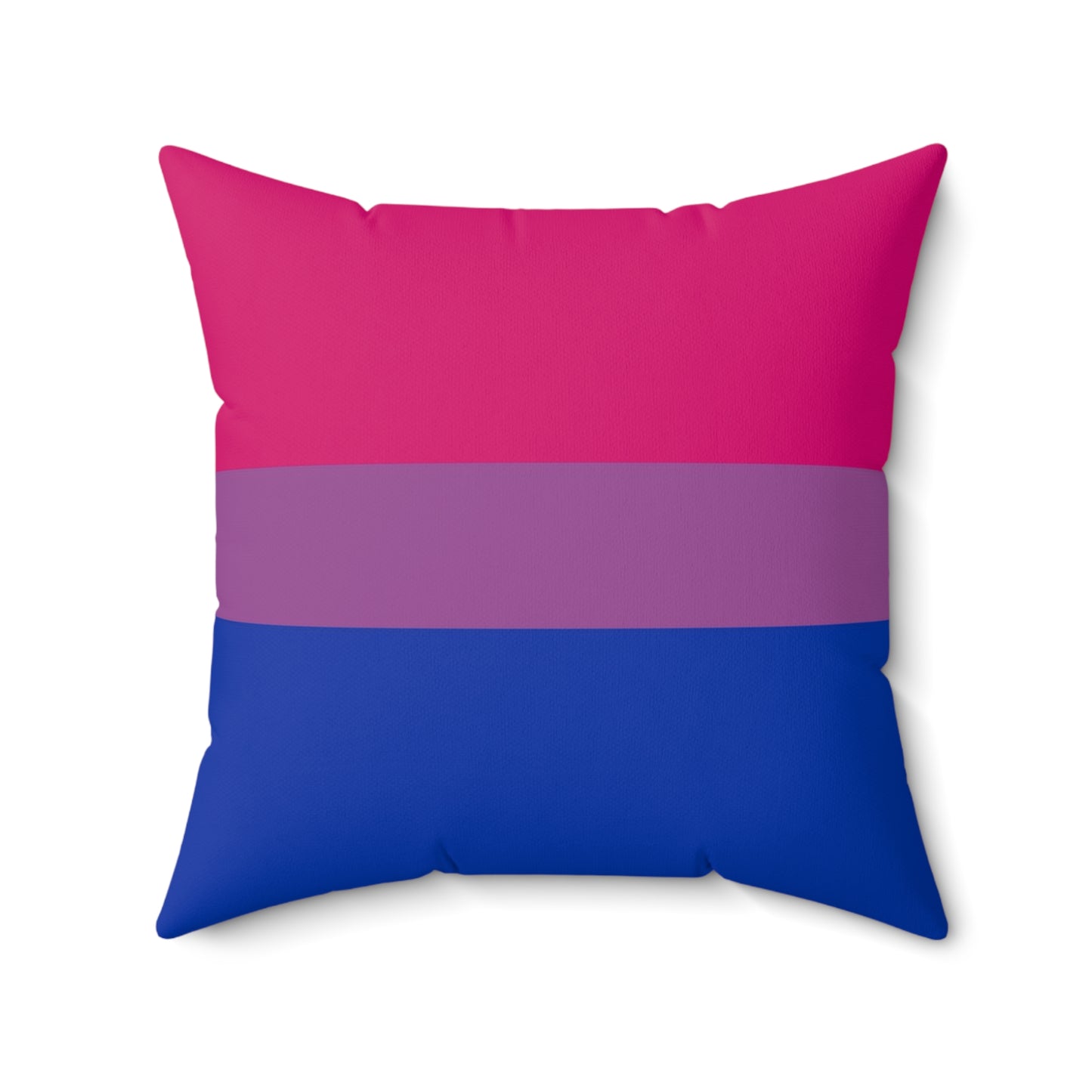 Bisexual Pride Flag | Throw Pillow | Magenta Lavender Royal Blue