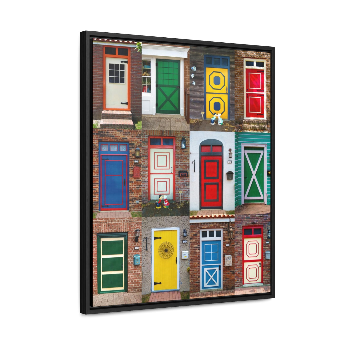 Dutch Doors Composite | Framed Canvas