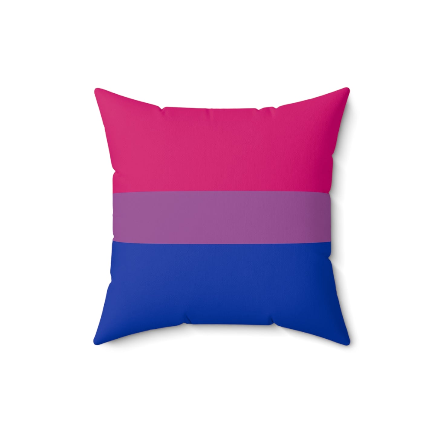 Bisexual Pride Flag | Throw Pillow | Magenta Lavender Royal Blue