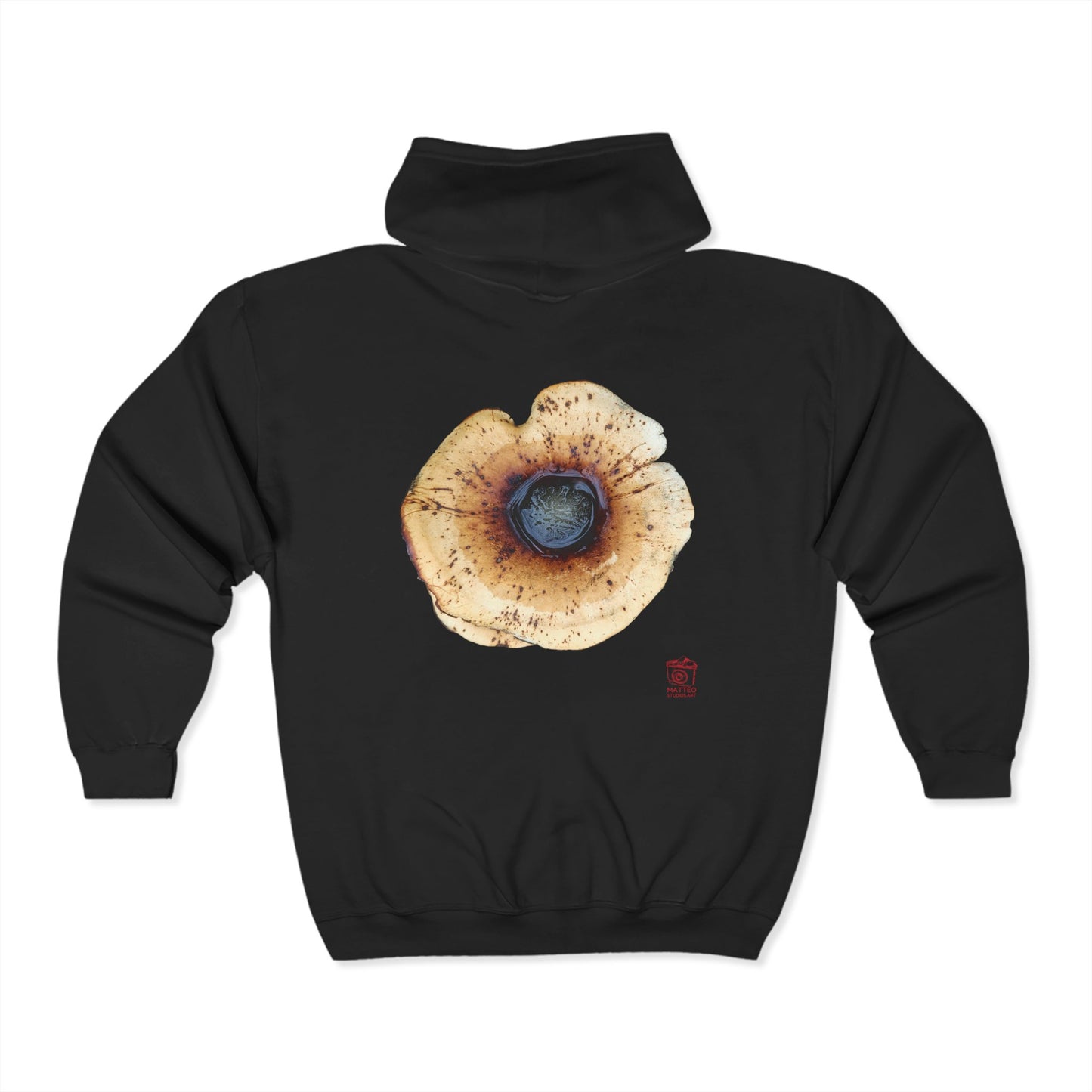 Honey Fungus, Armillaria | Unisex Heavy Blend™ Full Zip Hooded Sweatshirt