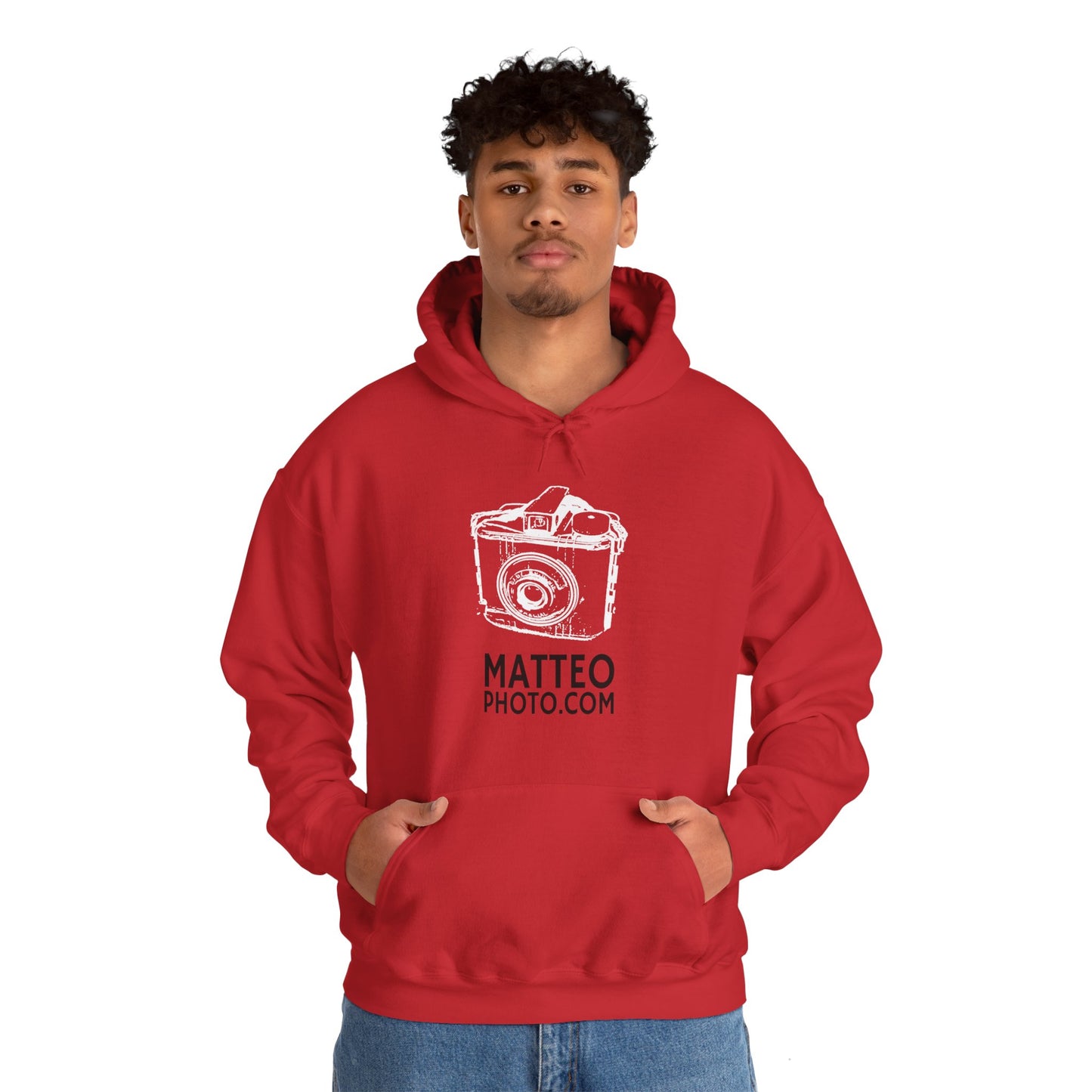 Matteo Photography Baby Brownie Logo | Unisex Heavy Blend™ Hooded Sweatshirt