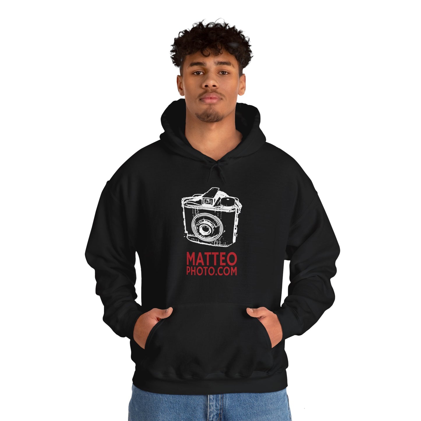 Matteo Photography Baby Brownie Logo | Unisex Heavy Blend™ Hooded Sweatshirt