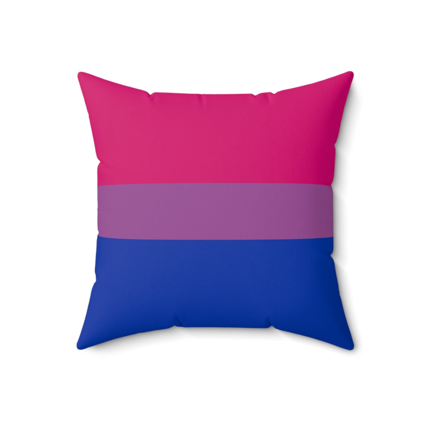 Bisexual Pride Flag | Throw Pillow | Magenta Lavender Royal Blue