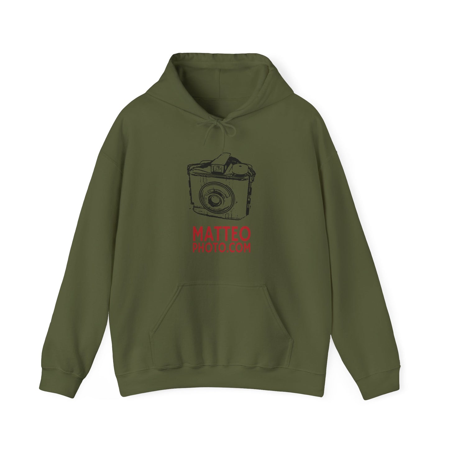 Matteo Photography Baby Brownie Logo | Unisex Heavy Blend™ Hooded Sweatshirt