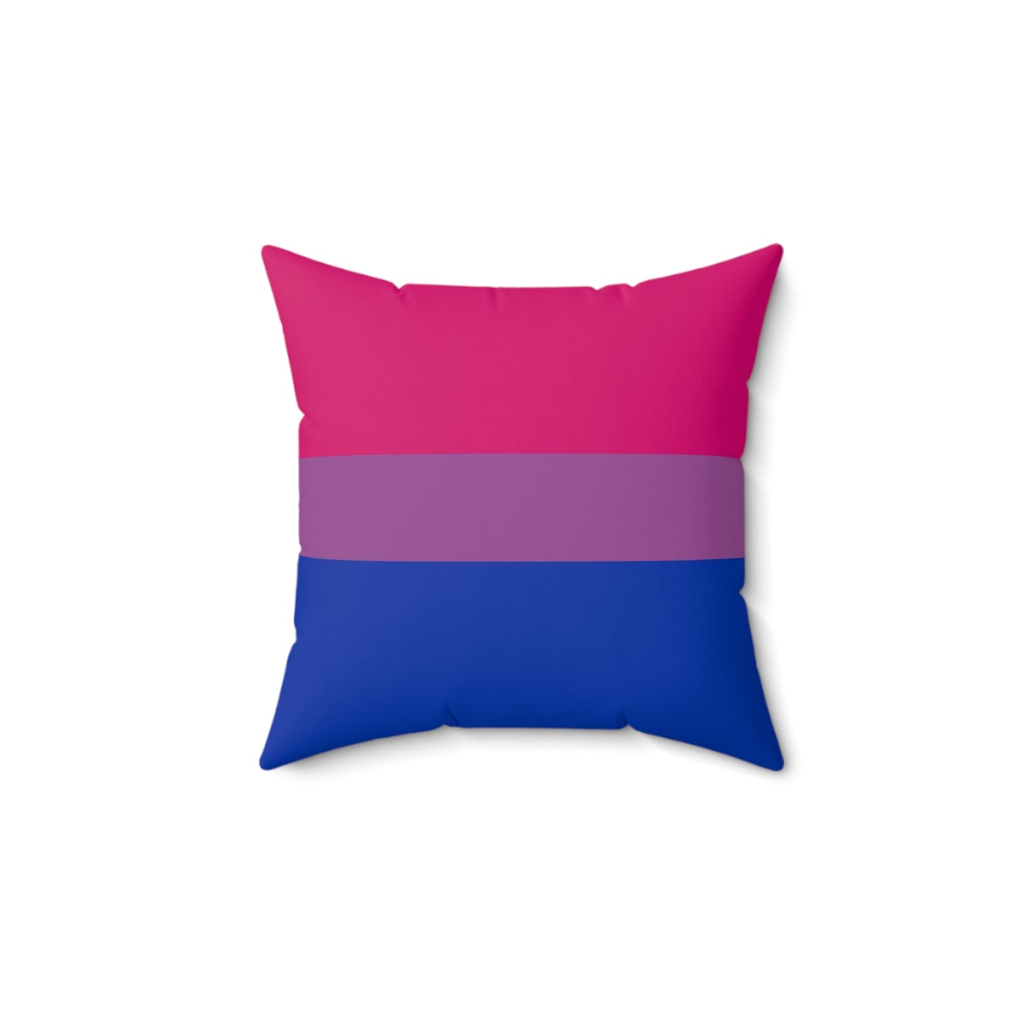 Bisexual Pride Flag | Throw Pillow | Magenta Lavender Royal Blue