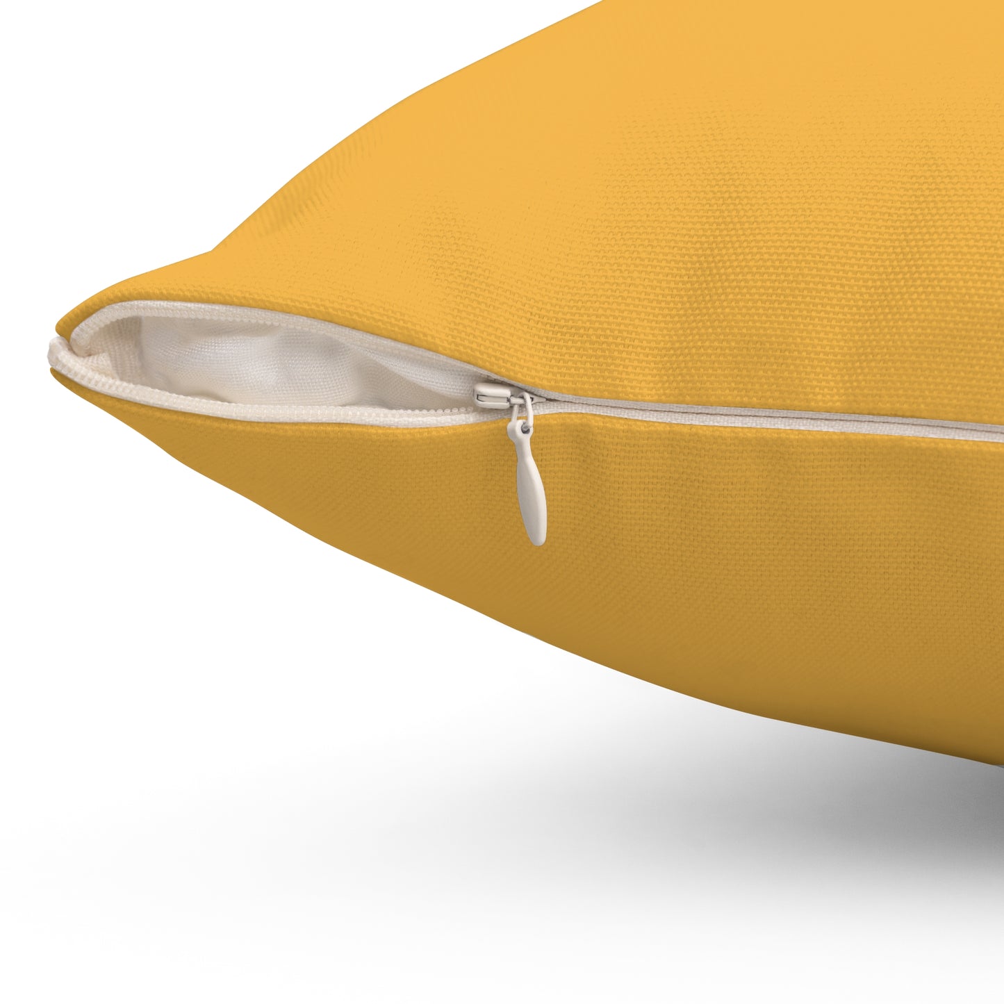 Dragonfly Logo | Throw Pillow | Goldenrod Yellow