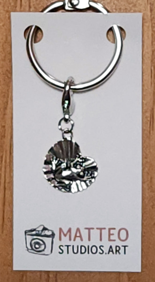 Frogs Silver Wine Glass Charm | Zipper Pull | Stitch Marker