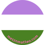 Genderqueer Pride Flag | Magnet | 1in