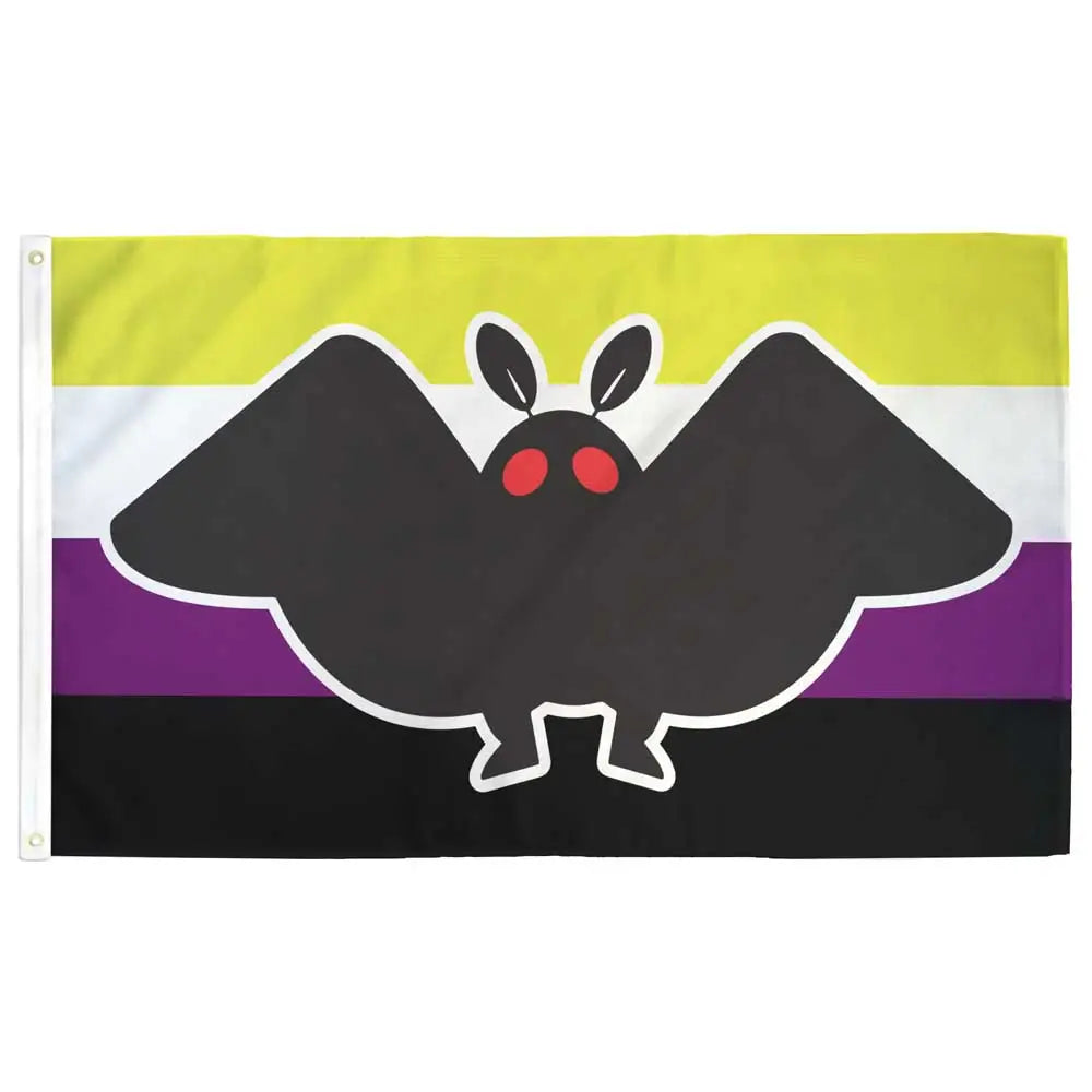 Mothman Nonbinary Pride Flag