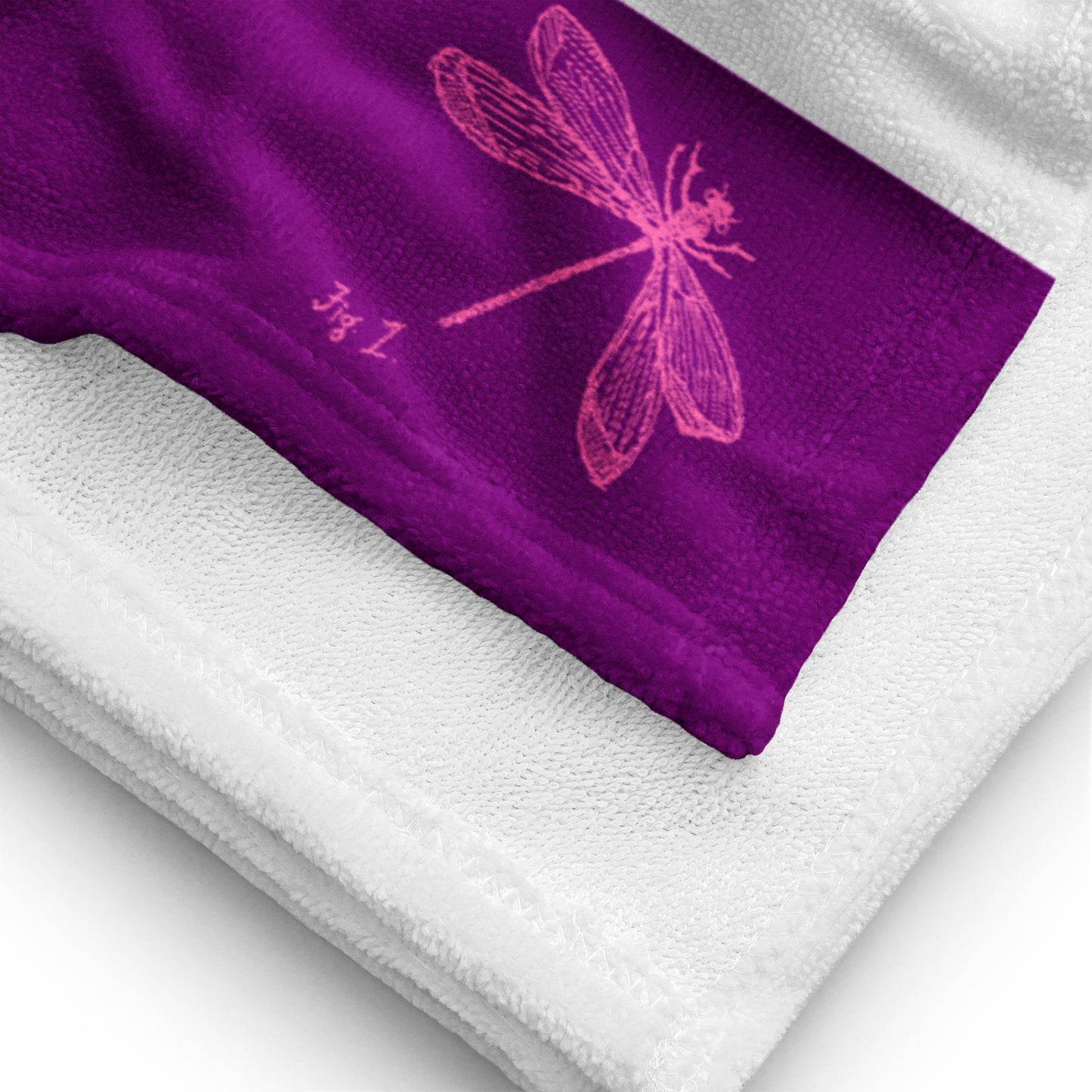 Asexual Pride Flag | Beach Towel | Black Grey White Purple