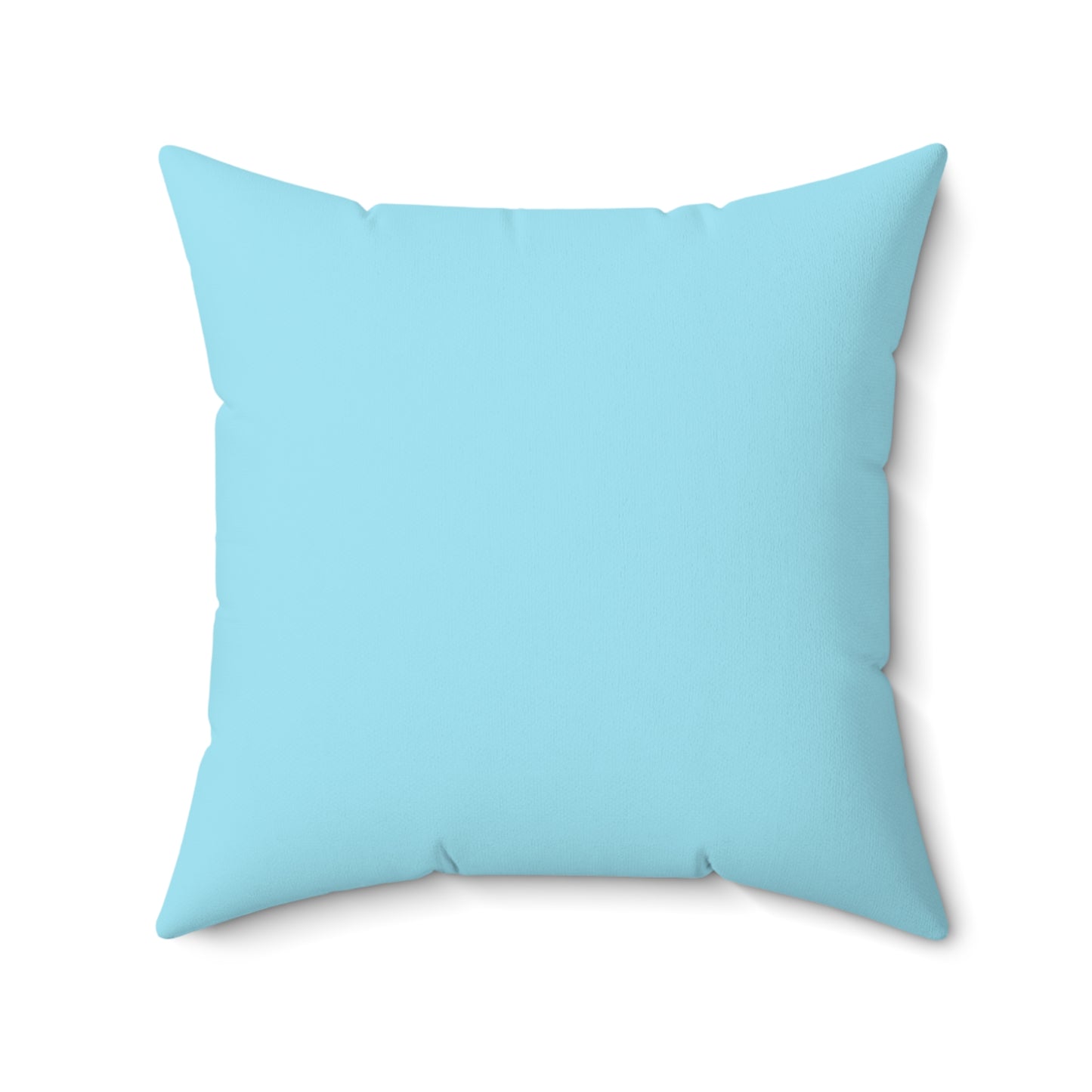 Hawkweed Flower Yellow  | Throw Pillow | Sky Blue