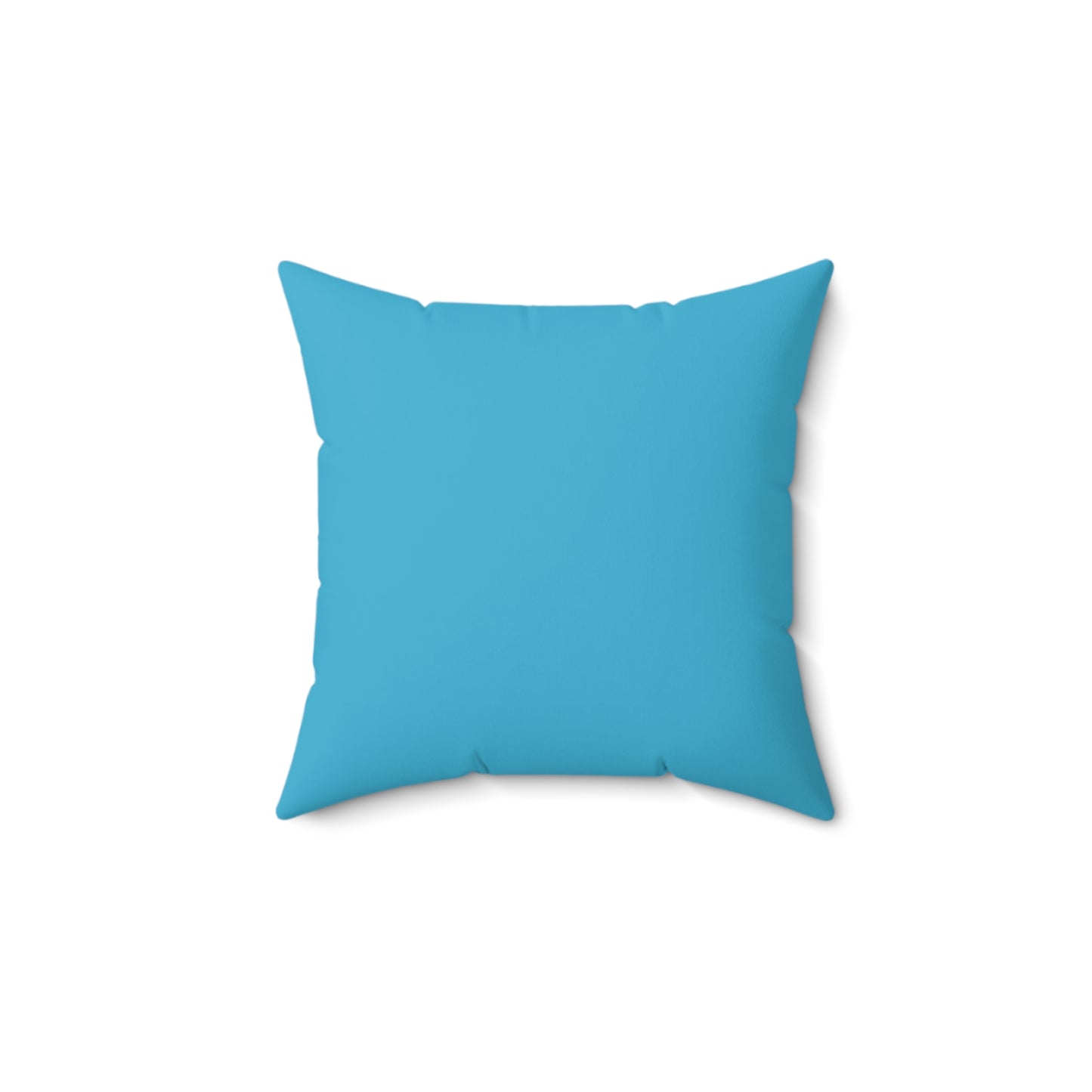 Shasta Daisy Flower White | Throw Pillow | Pool Blue