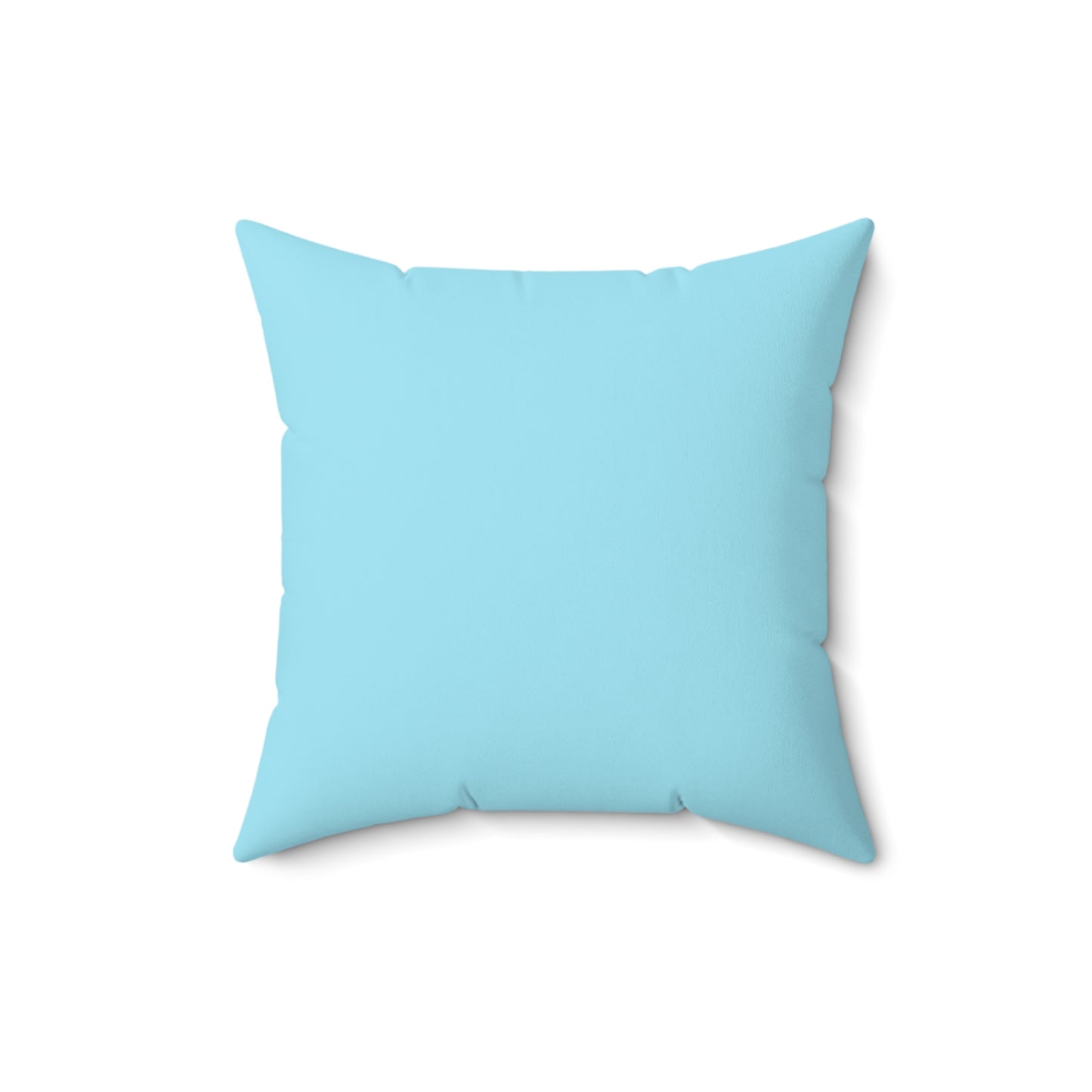 Hawkweed Flower Yellow  | Throw Pillow | Sky Blue