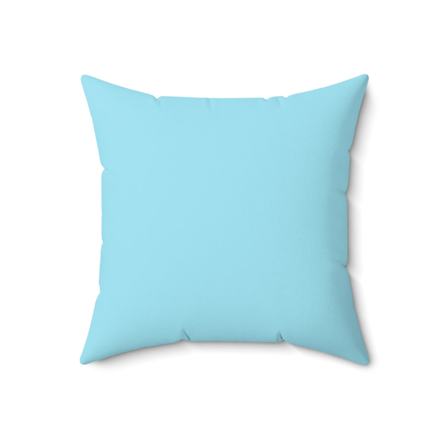 Hawkweed Flower Yellow  | Throw Pillow | Sky Blue