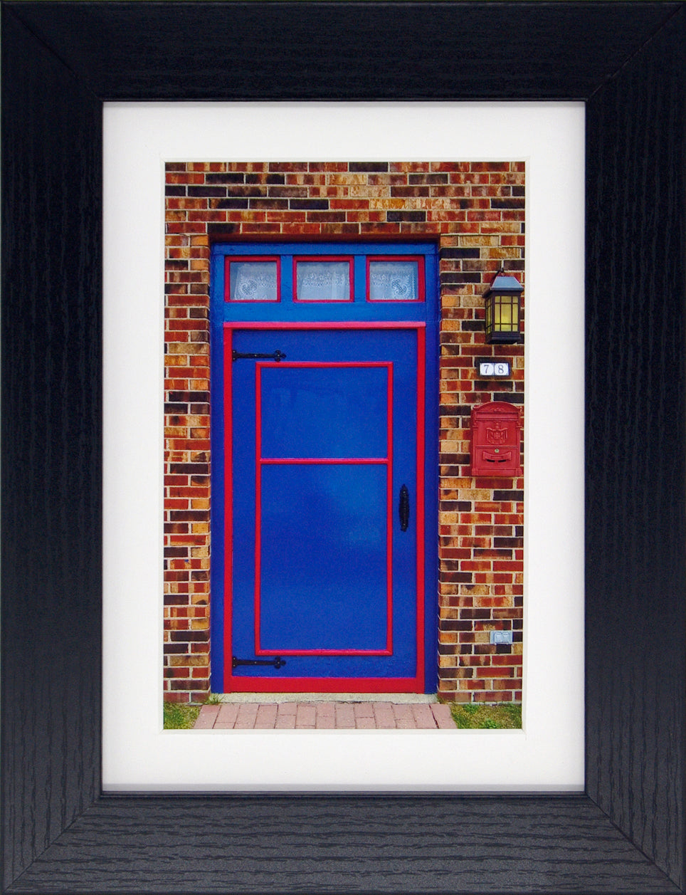 Dutch Doors series, #78 Blue Red by Matteo