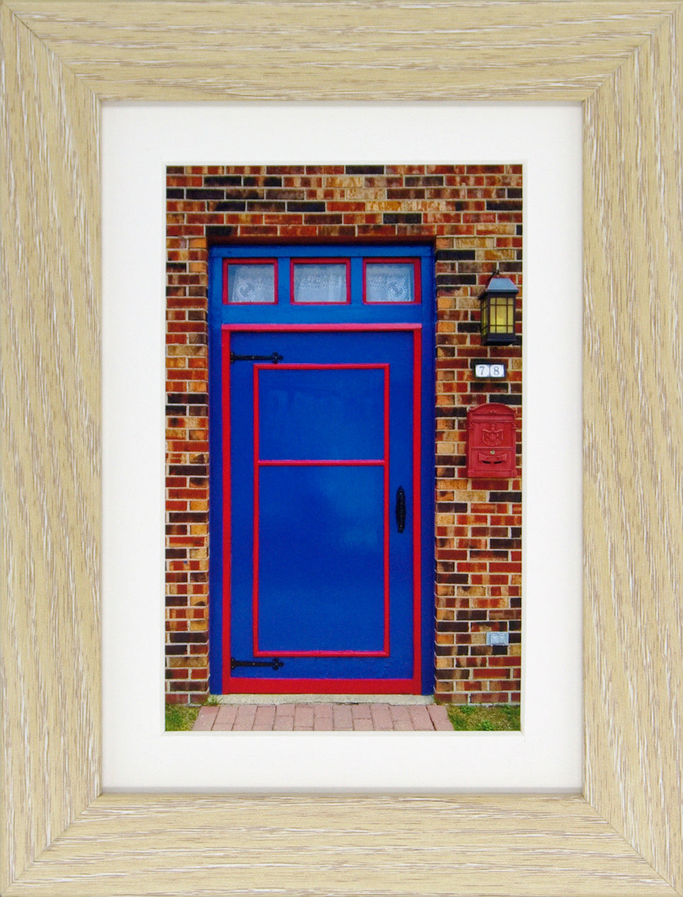Dutch Doors series, #78 Blue Red by Matteo