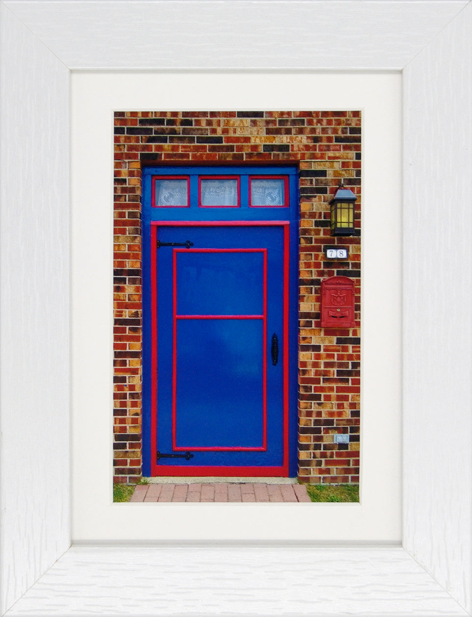 Dutch Doors series, #78 Blue Red by Matteo