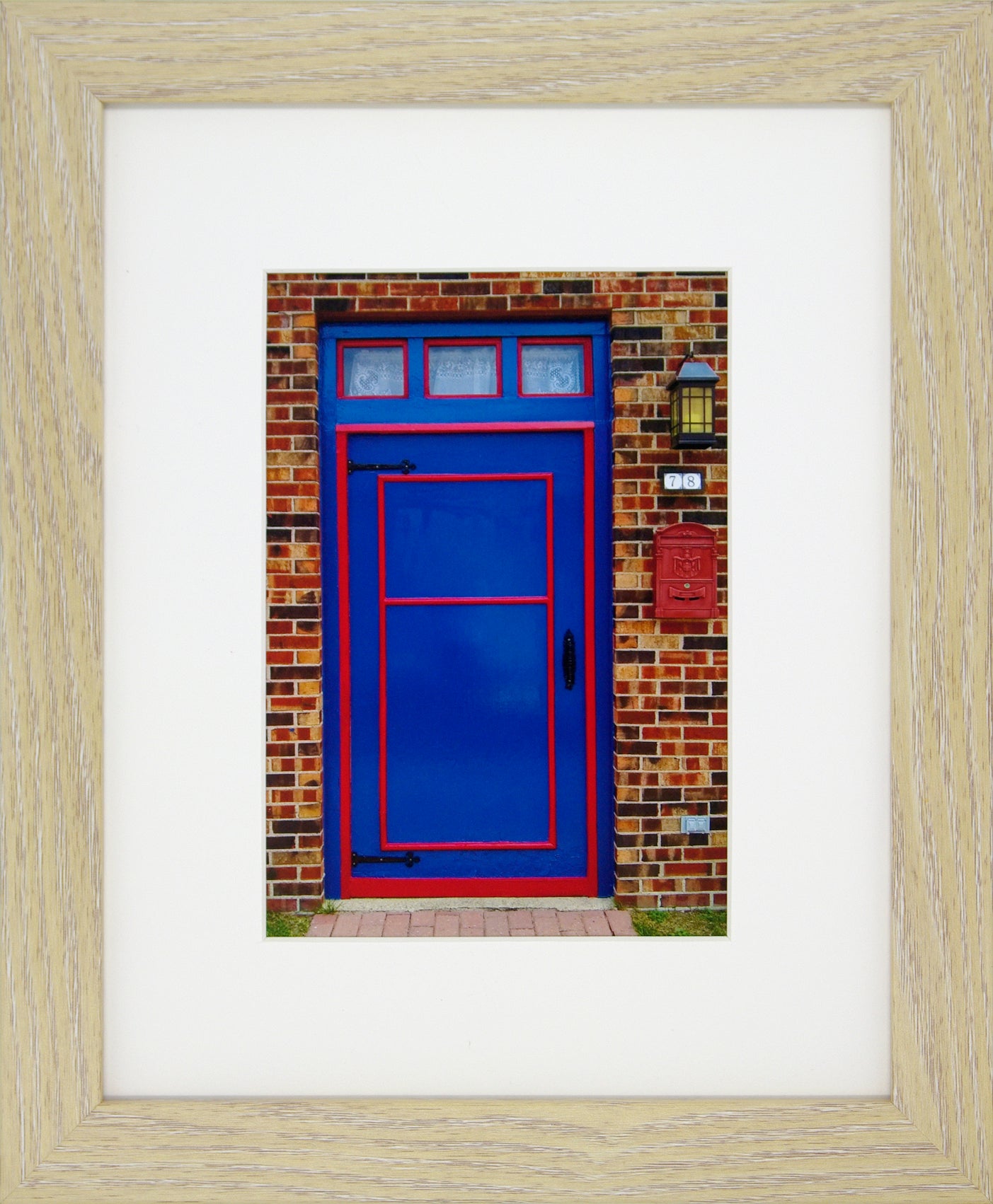 Dutch Doors series, #78 Blue Red by Matteo
