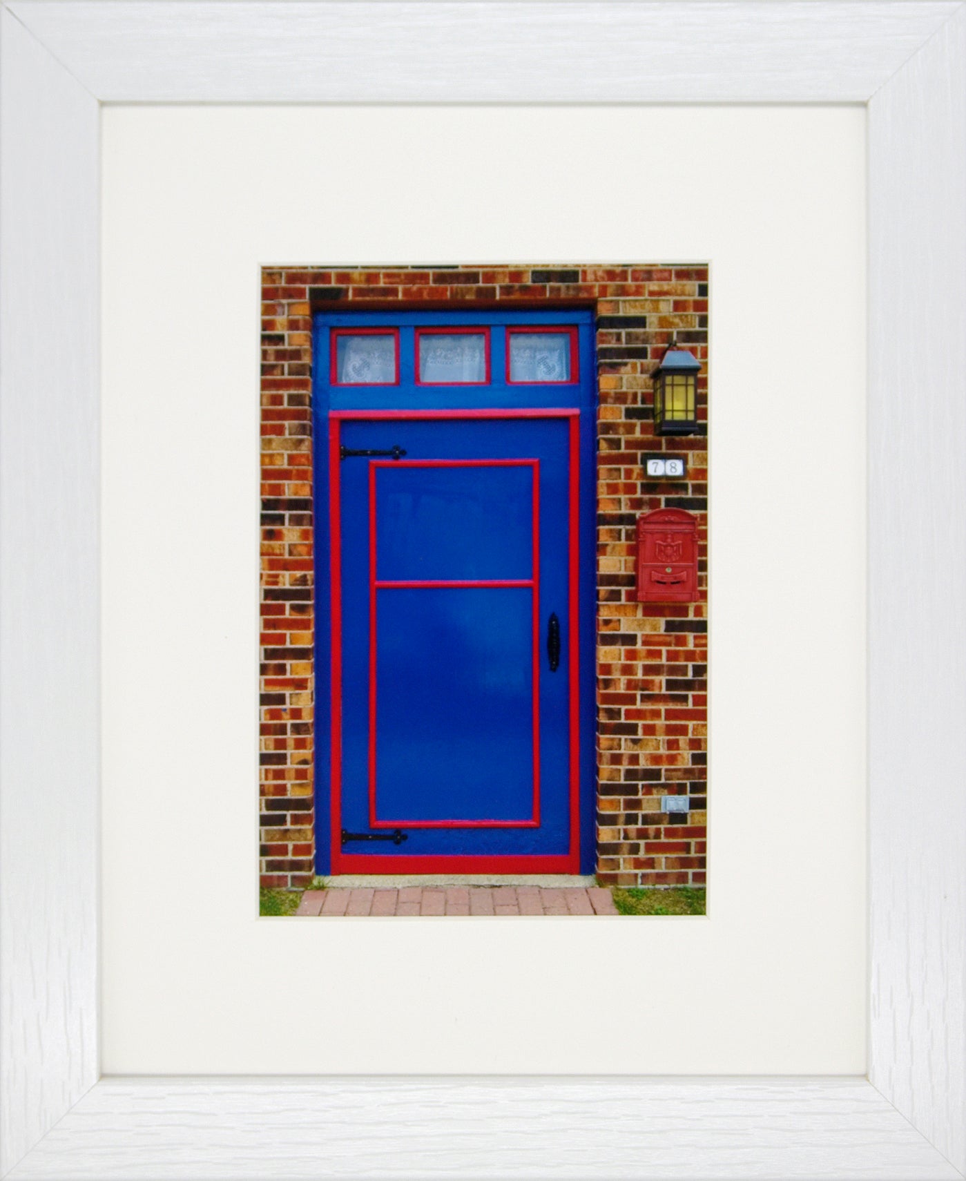 Dutch Doors series, #78 Blue Red by Matteo