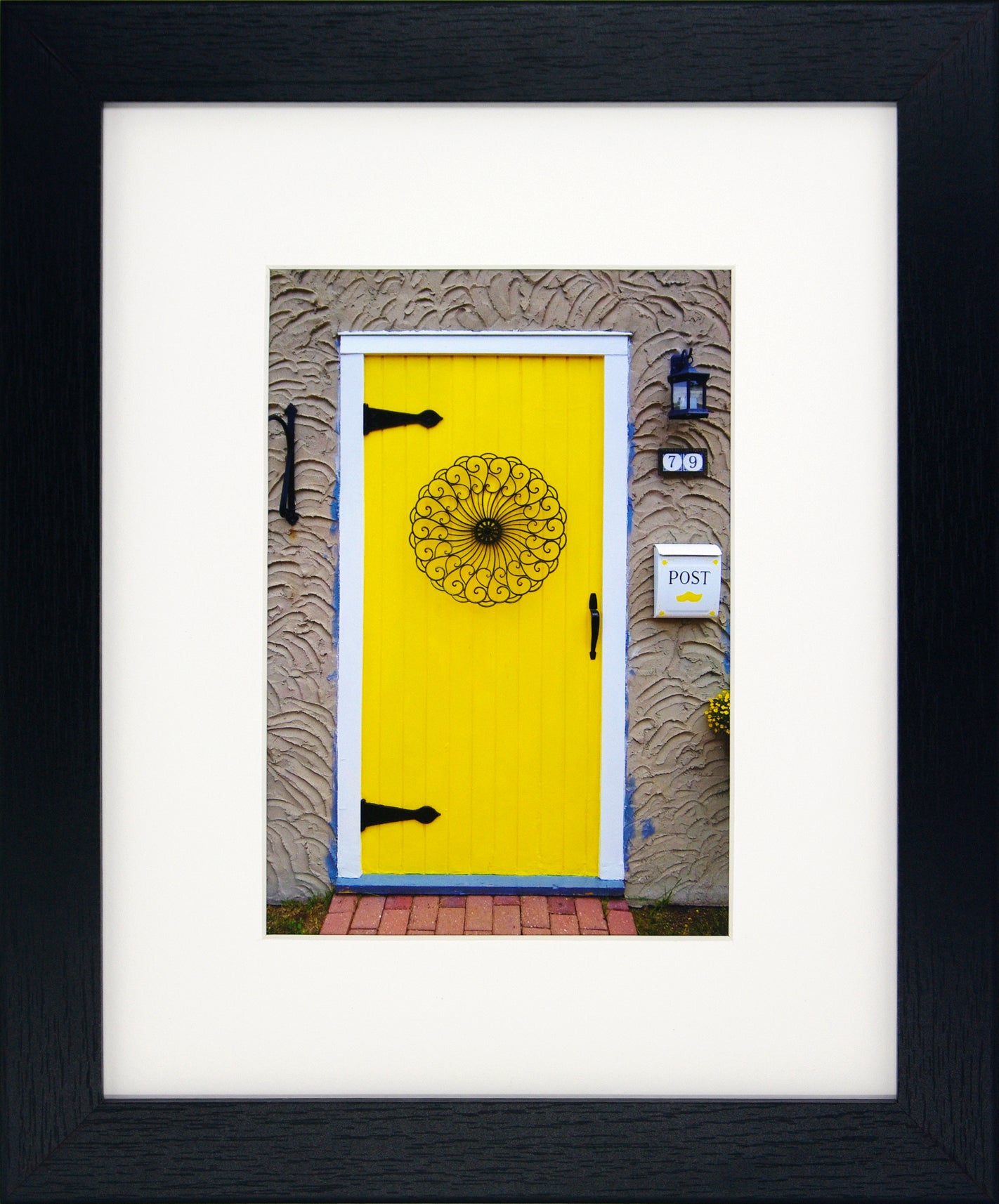 Dutch Doors series, #79 Yellow White by Matteo