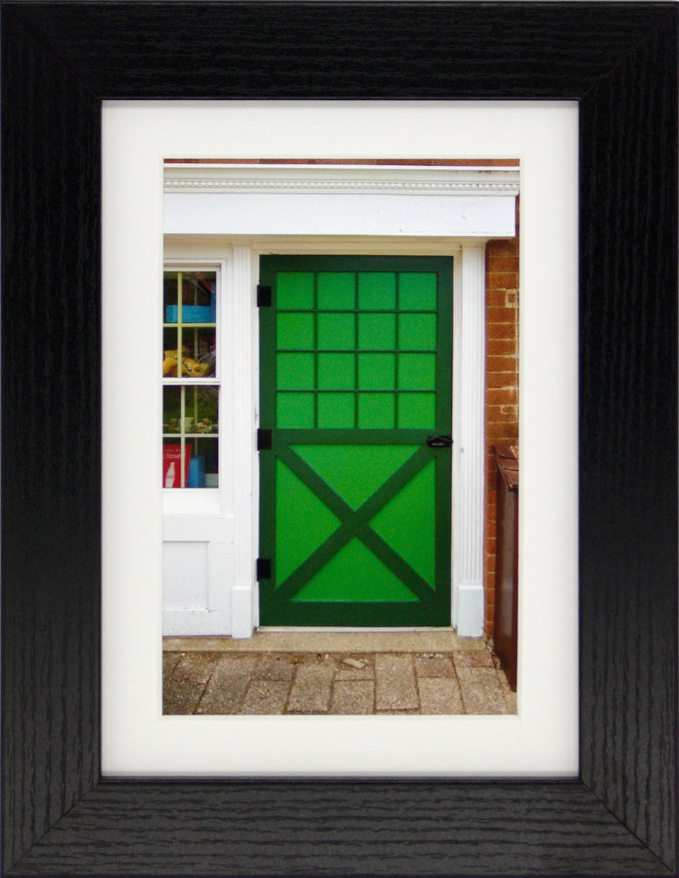 Dutch Doors series, Green Dark Green by Matteo