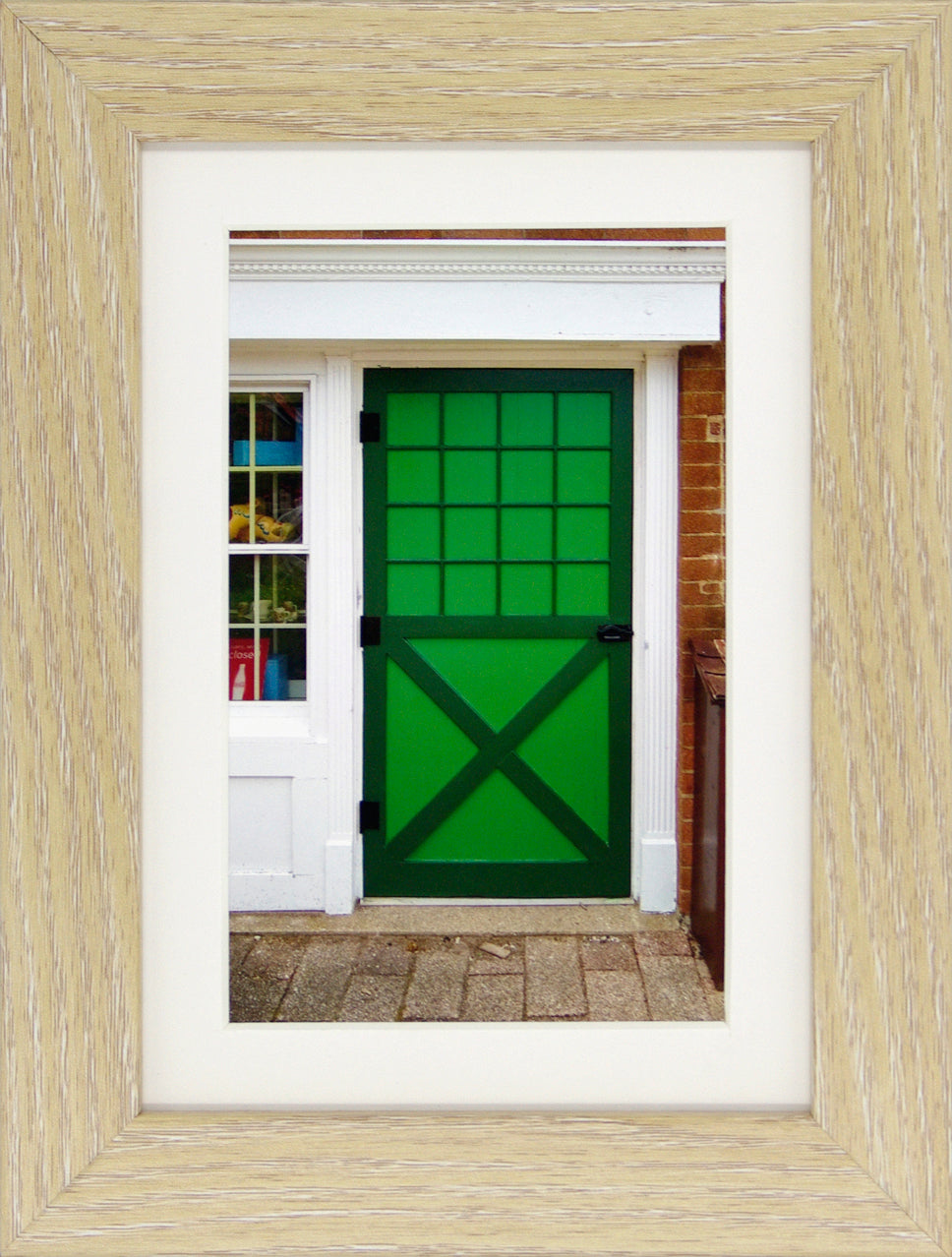 Dutch Doors series, Green Dark Green by Matteo