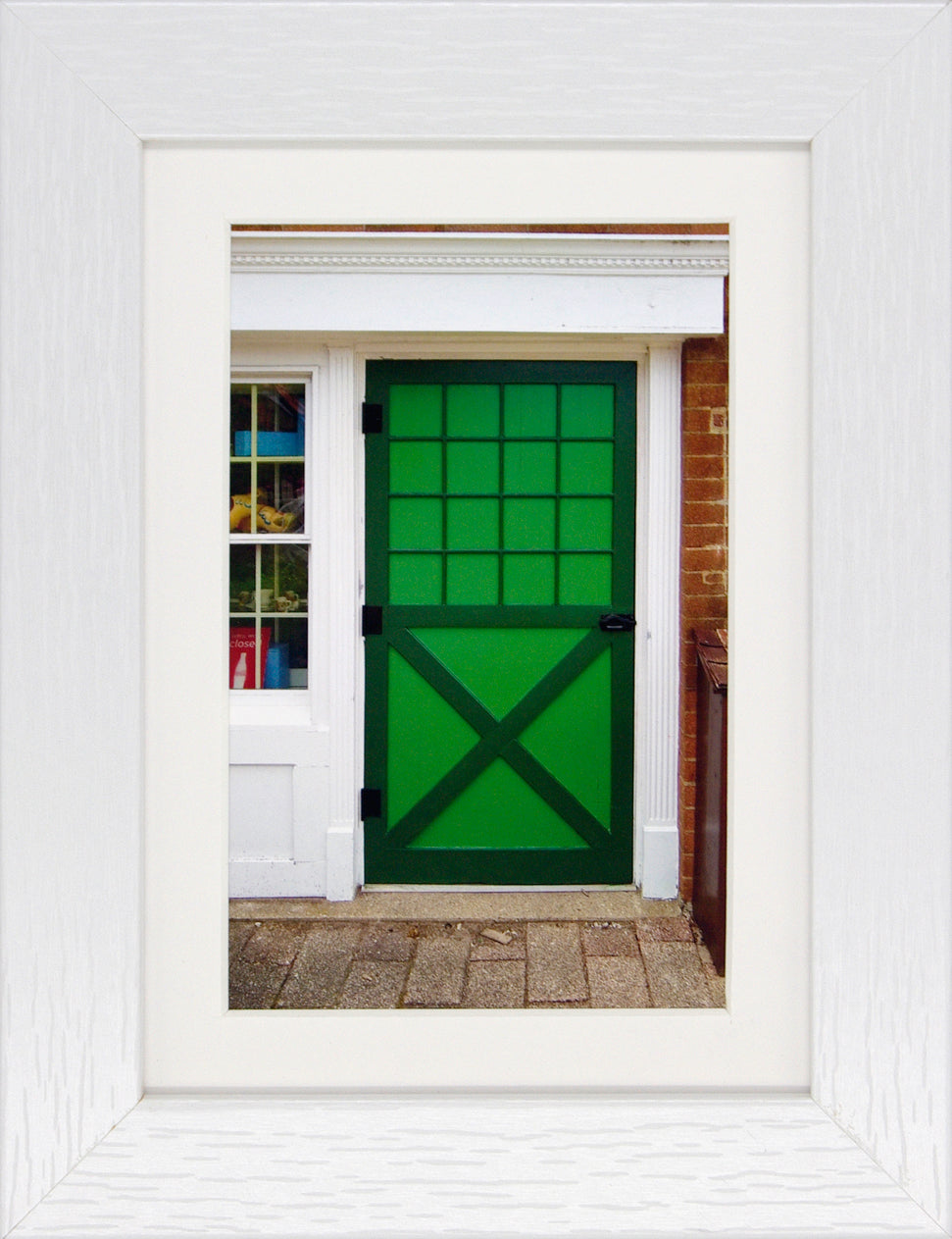 Dutch Doors series, Green Dark Green by Matteo