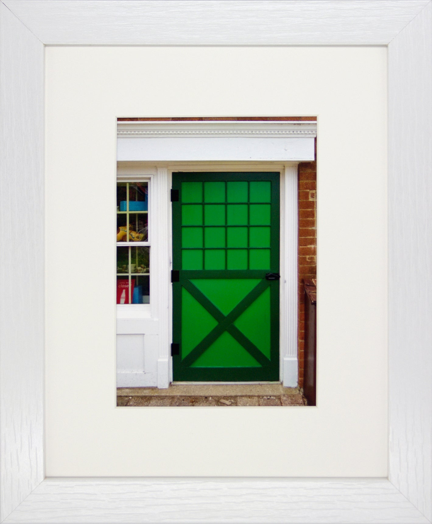 Dutch Doors series, Green Dark Green by Matteo