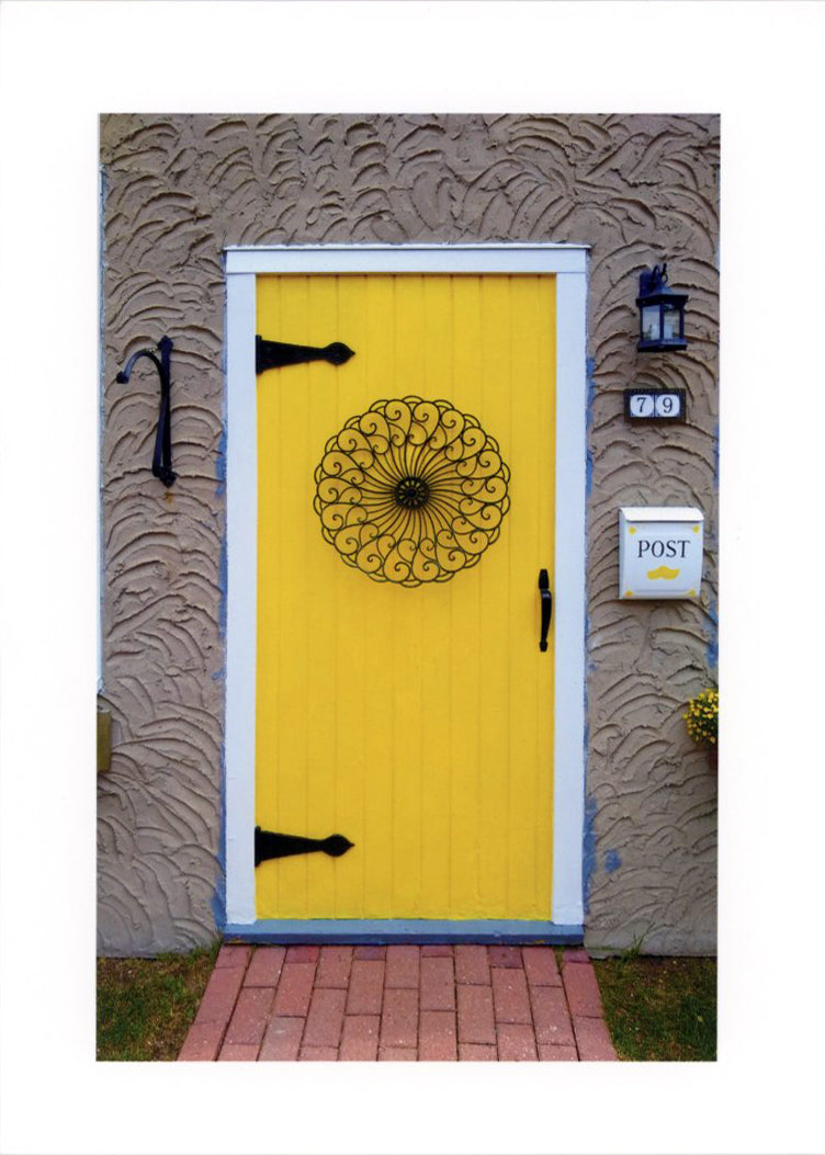 Dutch Doors series, #79 Yellow White by Matteo