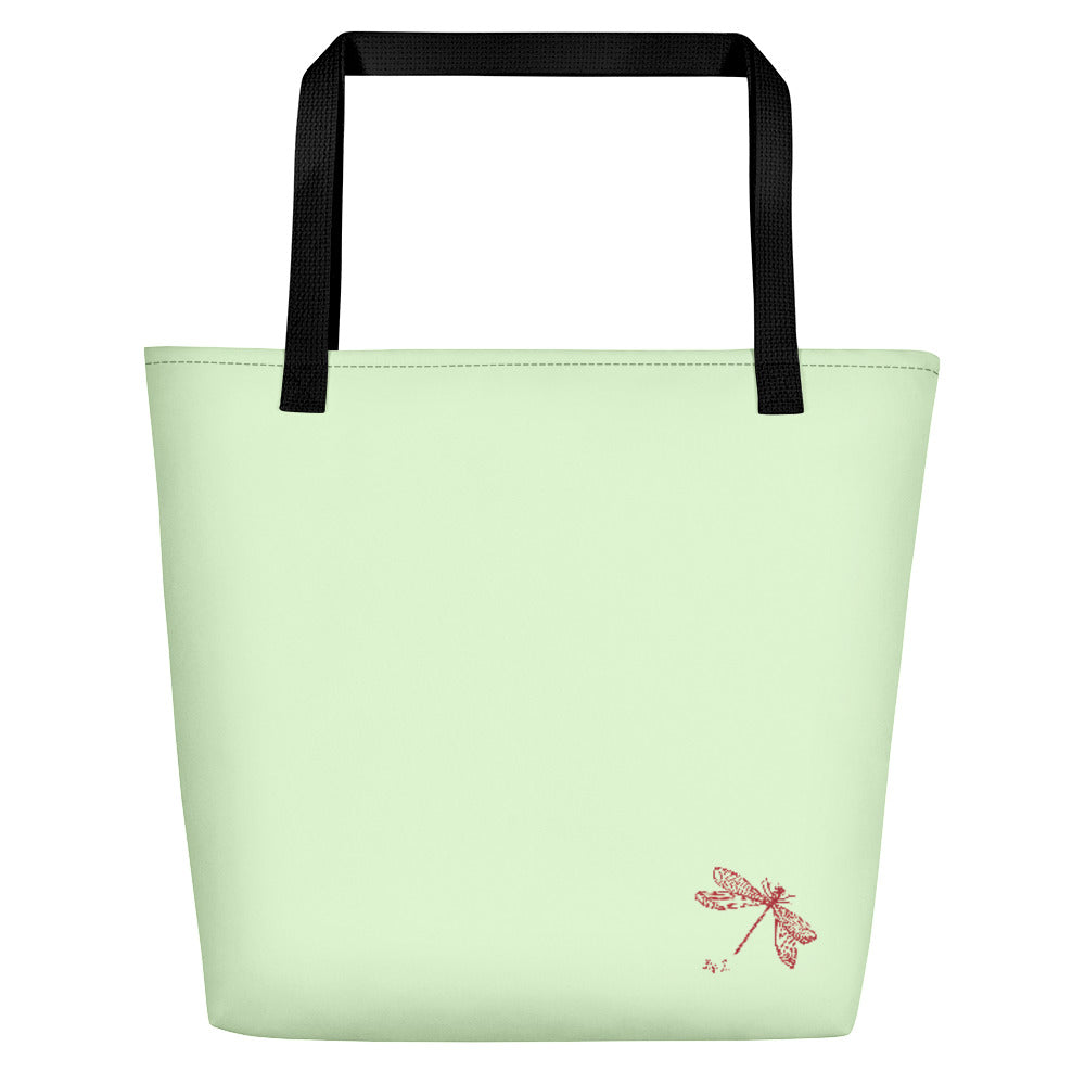 Blanket Flower Gaillardia Red | Tote Bag | Large | Sea Glass