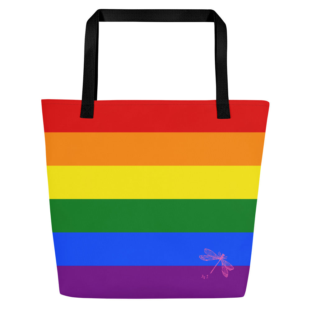 Gay Pride Flag (1979) | Tote Bag | Large | Rainbow